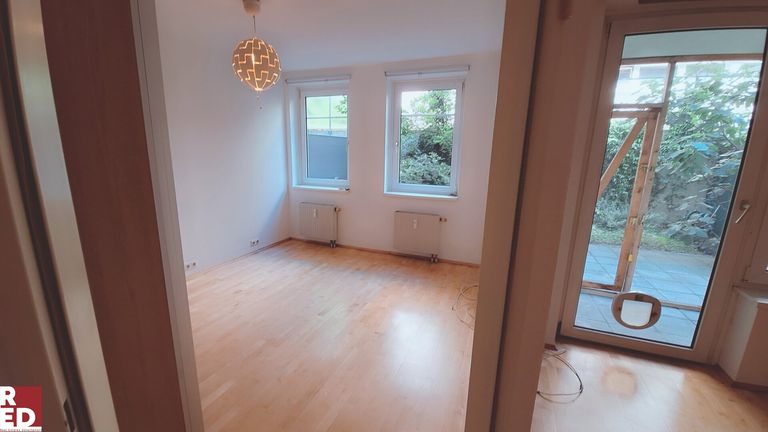 Blick ins Schlafzimmer