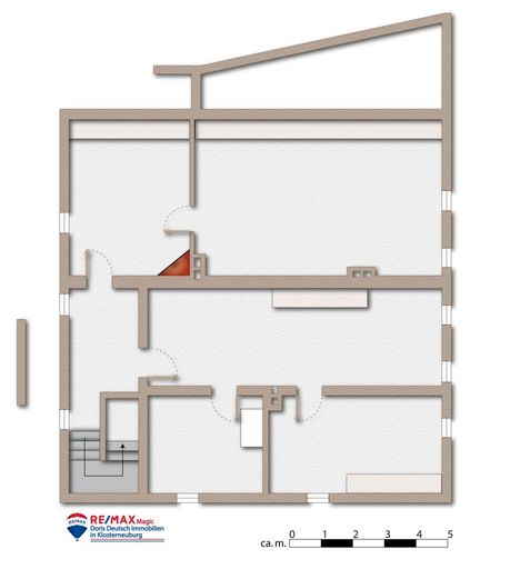 Grundriss Kellergeschoss möbliert