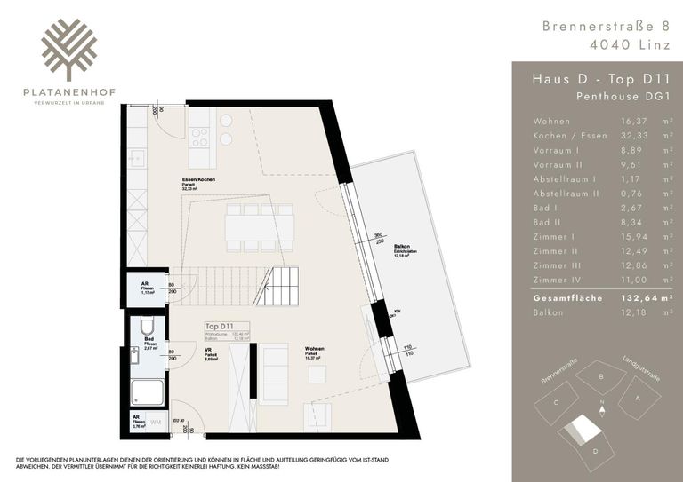Planskizze Top D11_DG1