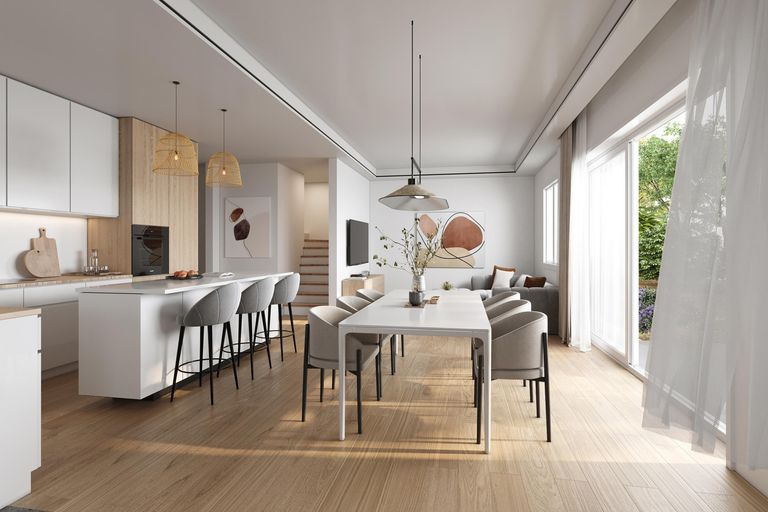 Visualisierung Wohnküche