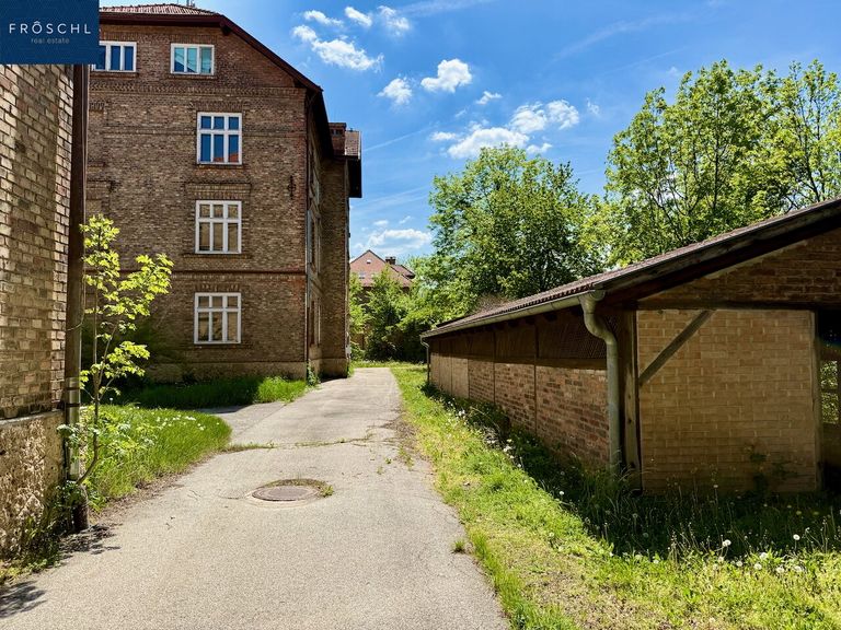 Ansicht Gartenseite - Objekt Werksgasse 11