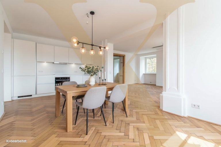 Essbereich - KI Möblierung