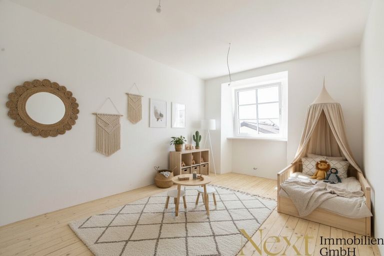 Kinderzimmer - KI ausgestattet