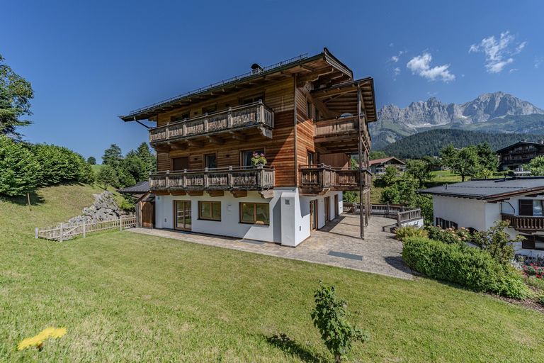 Garten-Maisonettewohnung mit Kaiserblick
