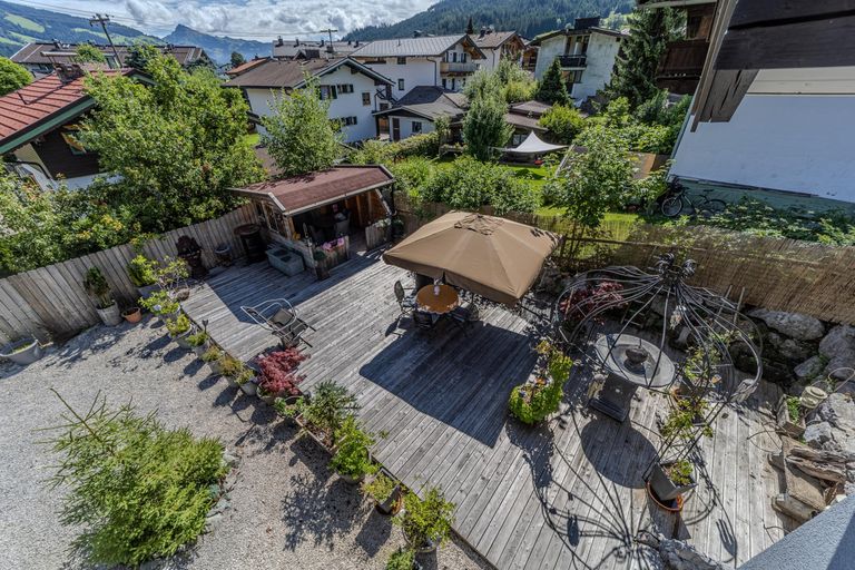 Blick auf den Garten/Terrasse