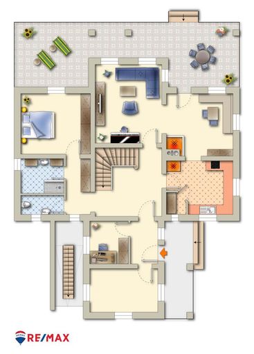 Grundriss Erdgeschoß