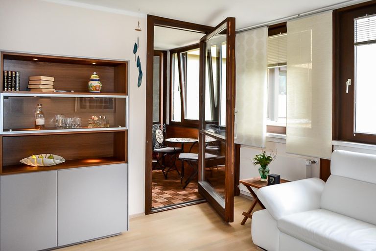 Wohnzimmer mit Loggia