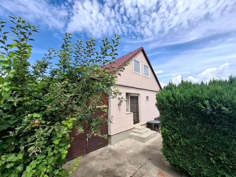 Vorderansicht von der Einfahrt