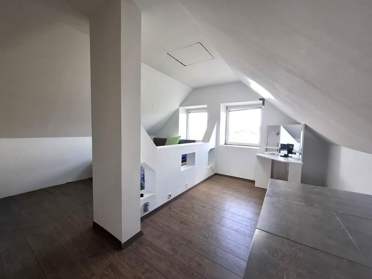 Schlafzimmer Dachboden