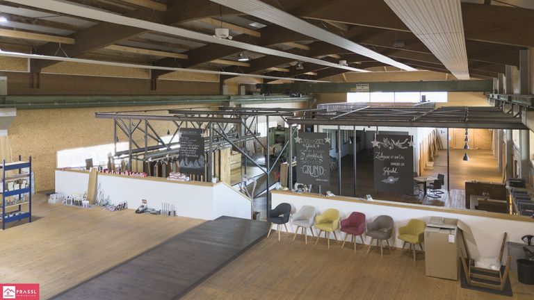 Innenansicht OG - Ausstellungshalle