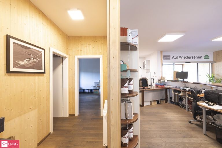 Empfang-Büro - hinter den Kulissen