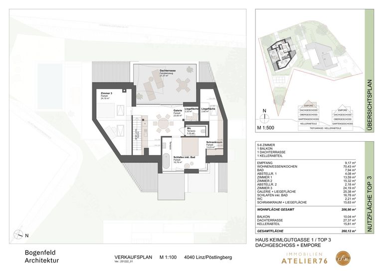 Haus K - Top 3 Penthouse Empore