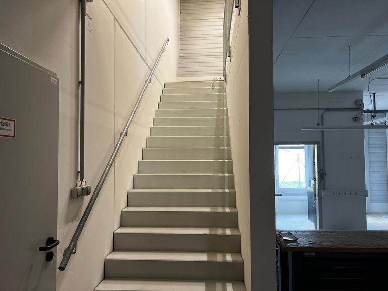 Aufgang Hallen Obergeschoss