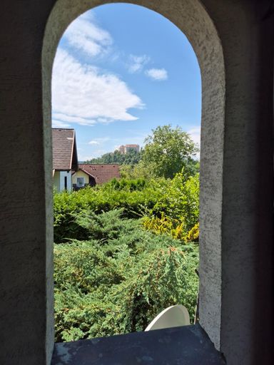 Blick auf die Burg Neulengbach