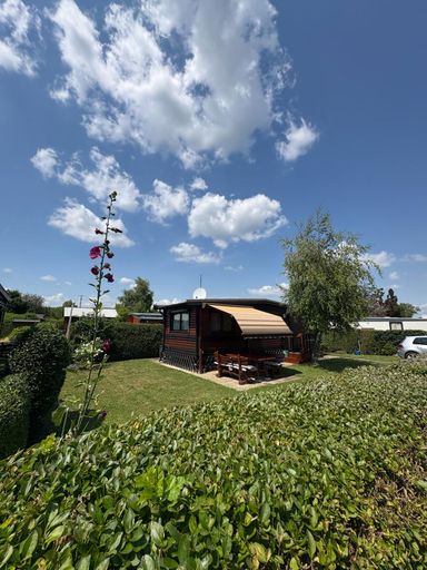 Mobilheim von außen