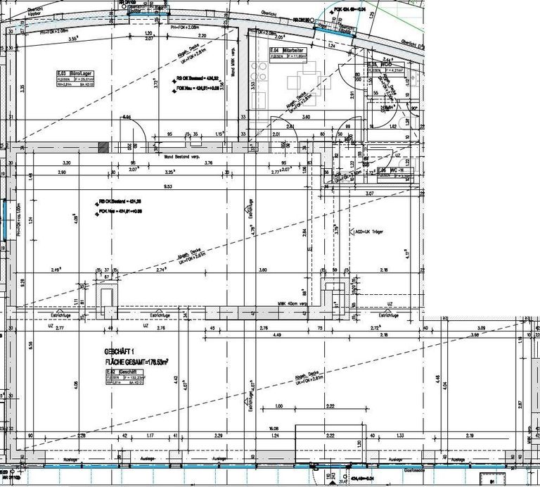 Grundriss (nicht Maßstabsgetreu)