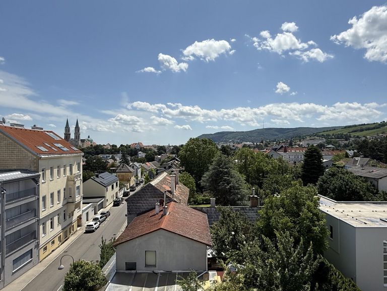 Ausblick vom Wohnzimmer