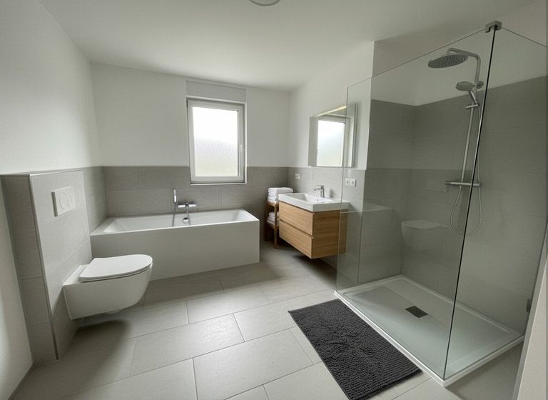 Badezimmer: KI generierte Einrichtung