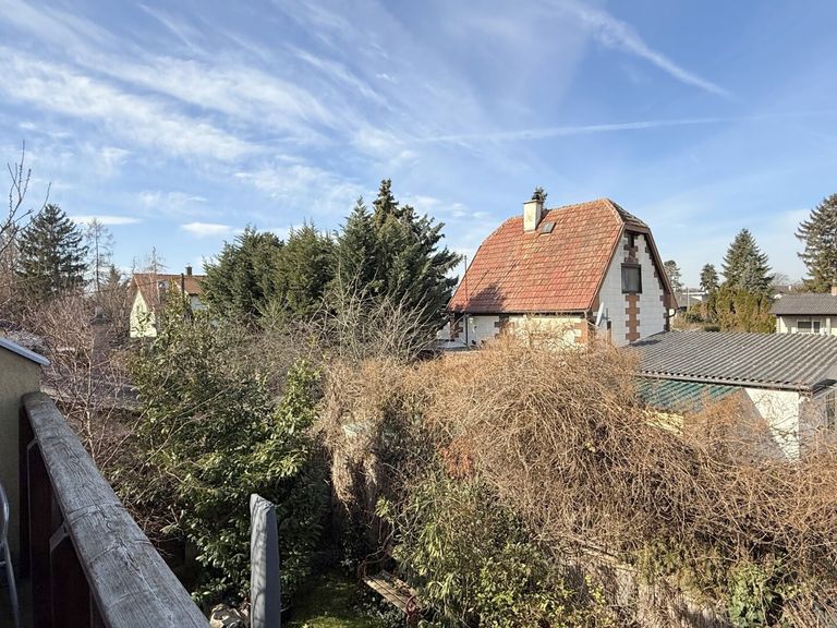 Ausblick vom Balkon ost