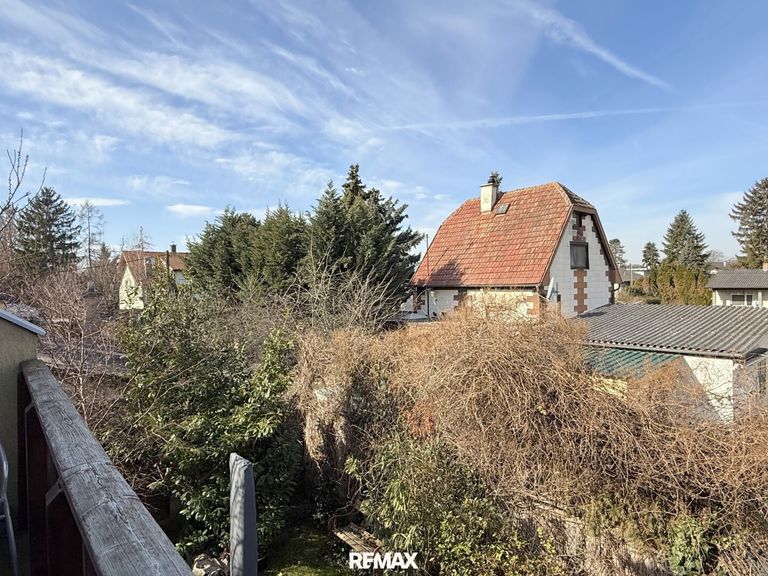 Ausblick vom Balkon ost