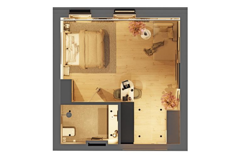 Wohnung - Grundriss