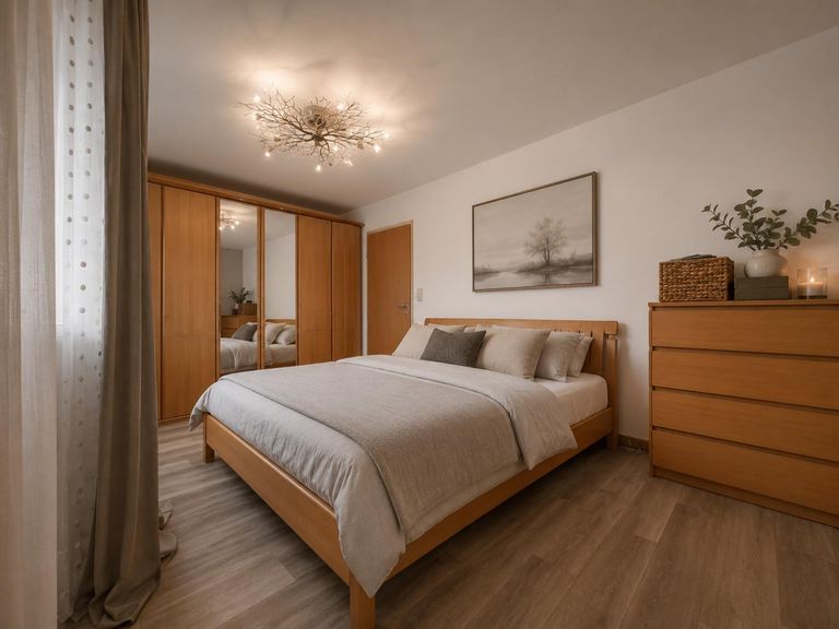 Schlafzimmer Visualisierung