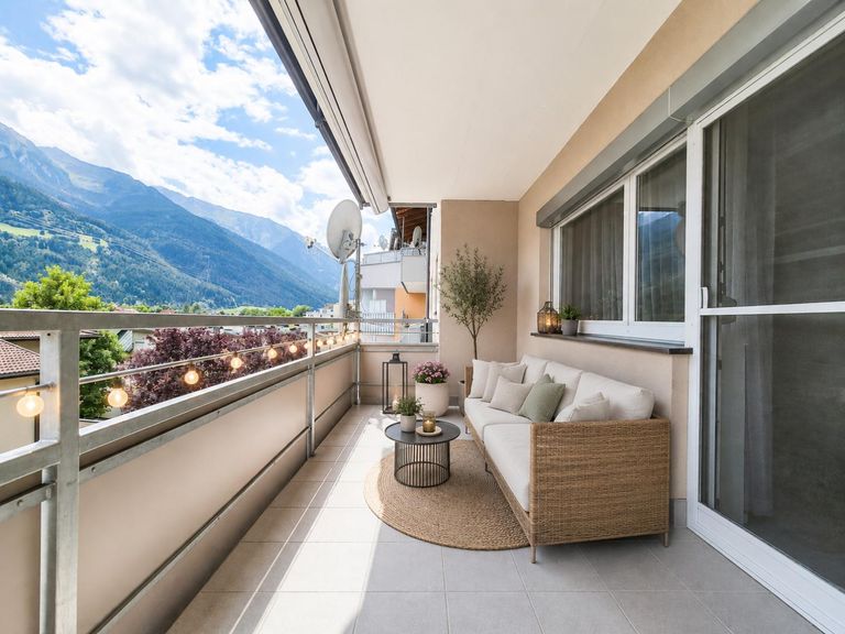 Balkon Visualisierung