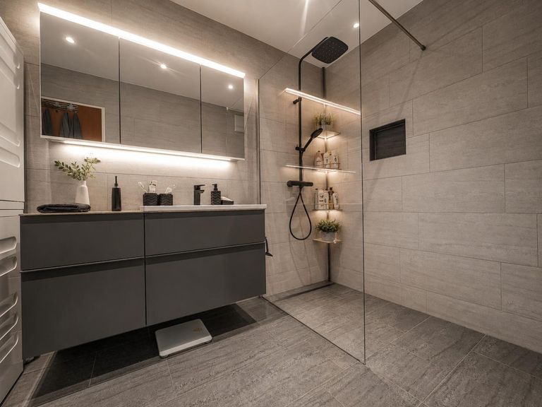 Badezimmer Visualisierung