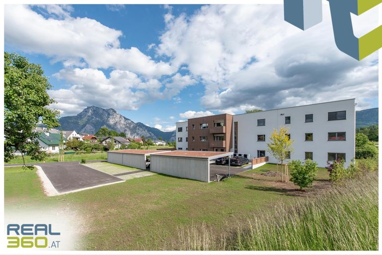 Außenansicht mit Blick auf Traunstein