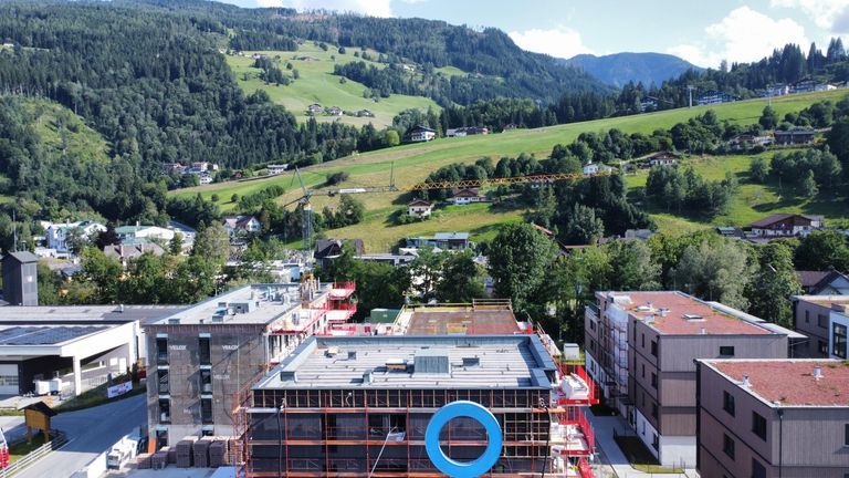 Baufortschritt Sommer 2025