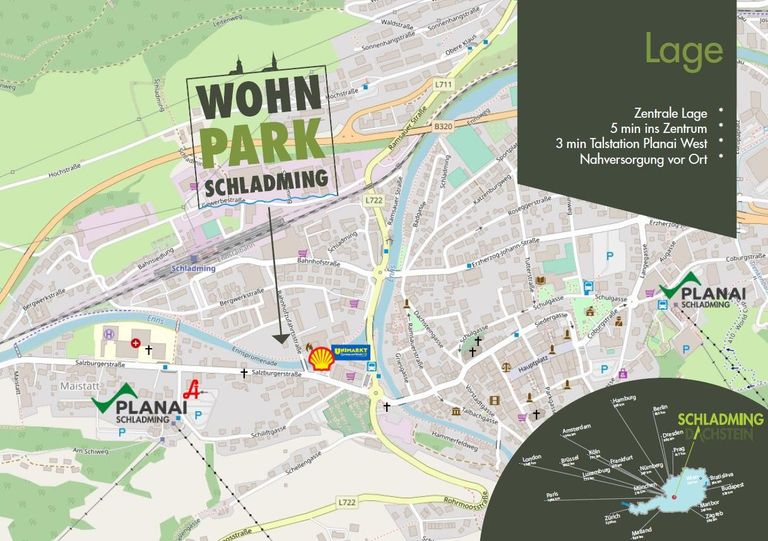 Lage Wohndomizil Schladming