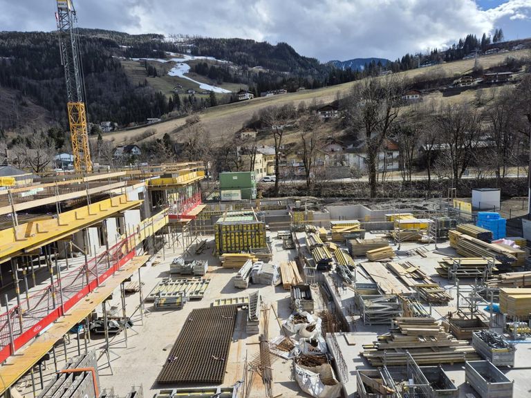 Baufortschritt März 2025 Wohnpark