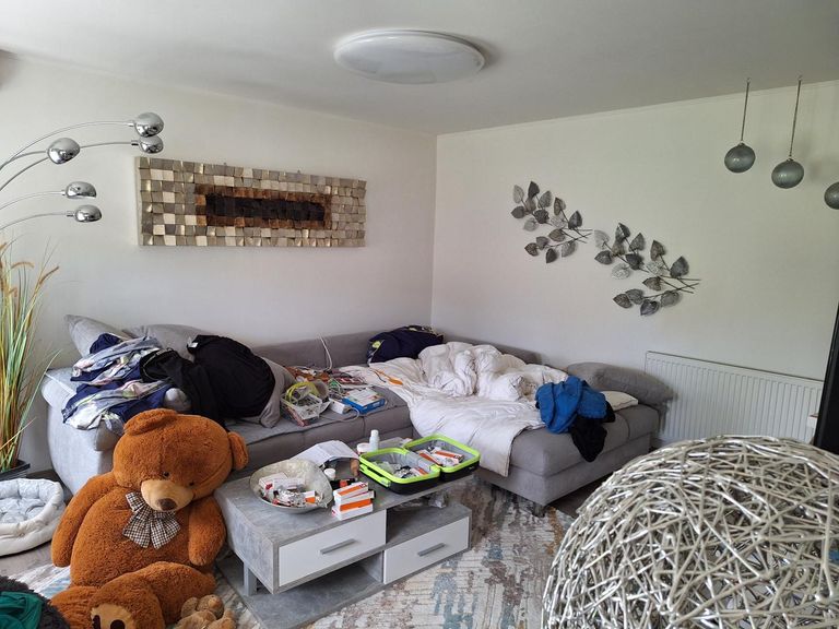 Große Wohnung Haus Nr. 13 Wohnzimmer