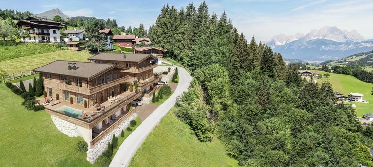 Zwei trendige Chalets in Toplage