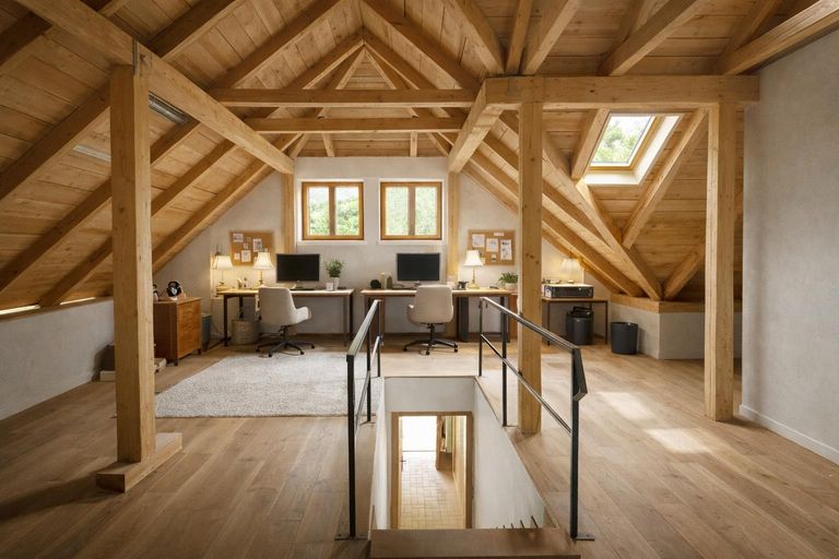 Dachboden - Visualisierung