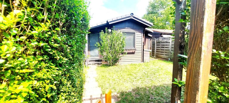 Blick aufs Haus