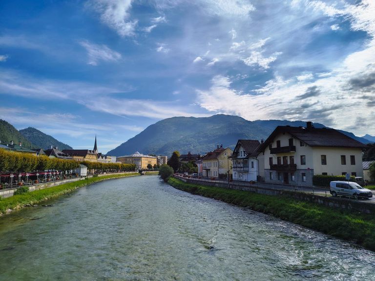 Ansicht von der Brücke