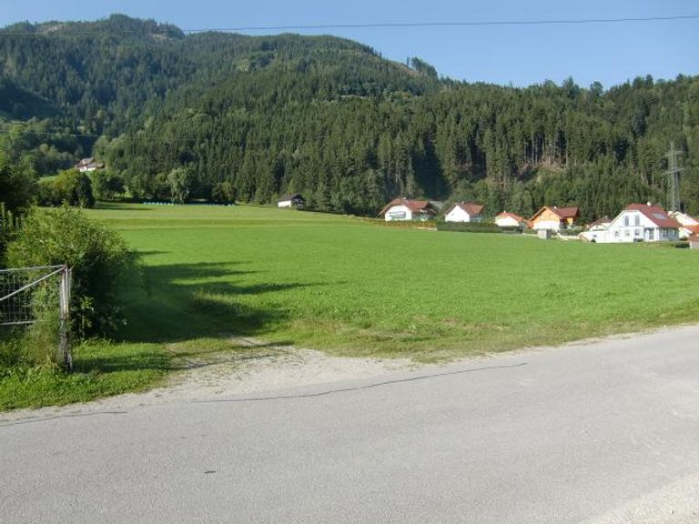 Grundstück Blick Richtung Nordost