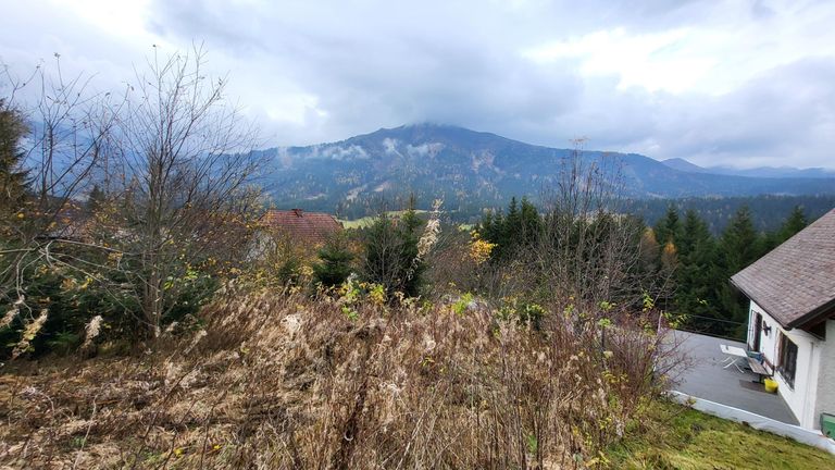 Ausblick in die Berge