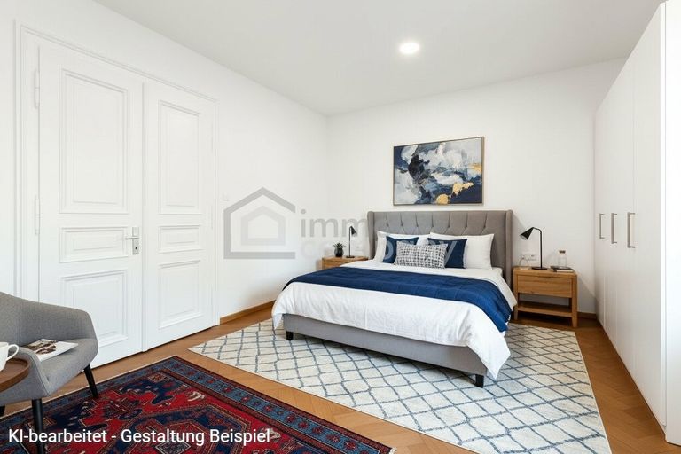 Schlafzimmer Erdgeschoss - Gestaltung Beispiel
