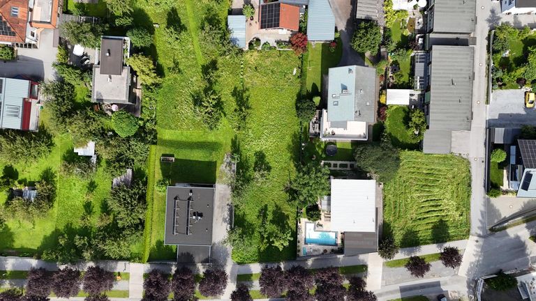 Drohnenaufnahme - Grundstück Zams