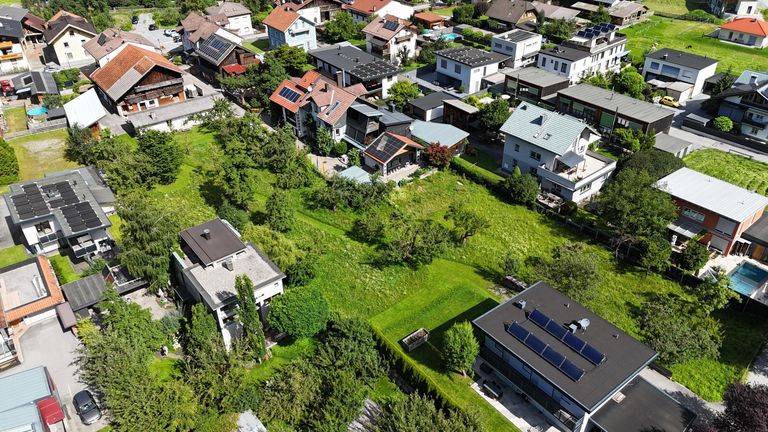 Drohnenaufnahme - Grundstück Zams