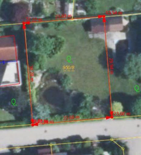 Maße vom Grundstück