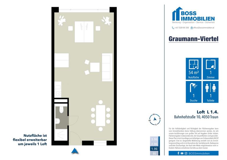 Grundriss Graumann-Lofts_1.OG_L1.4