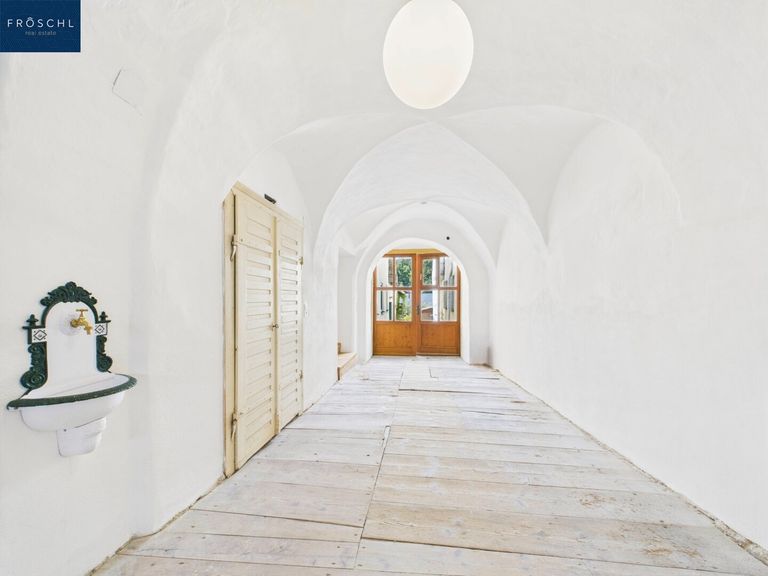 Ansicht Eingangsbereich - Durchfahrt