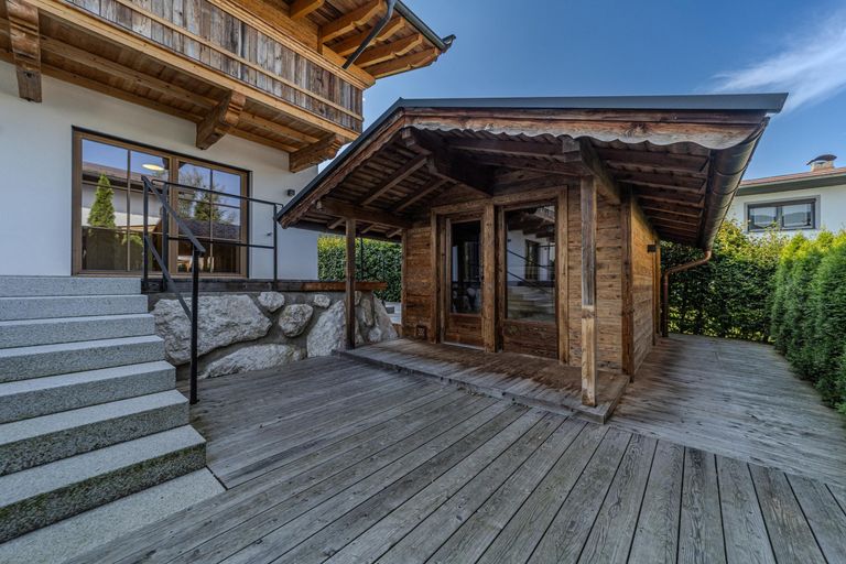 Terrasse - Saunahaus