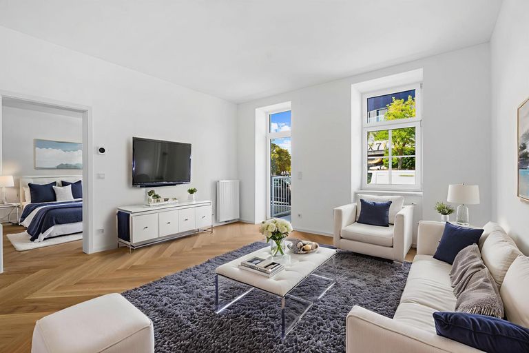 Wohnzimmer, Einrichtungsvorschlag