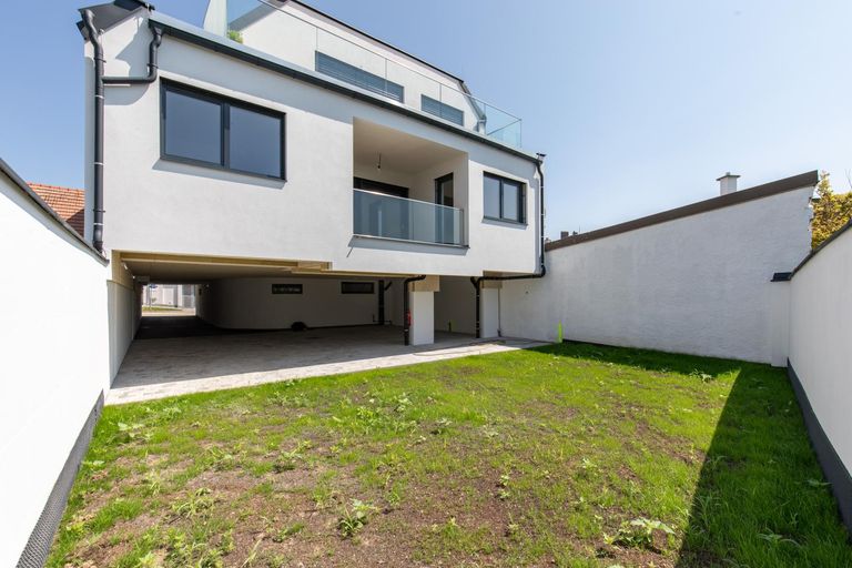 Apartment Neusiedl/See, Gartenansicht