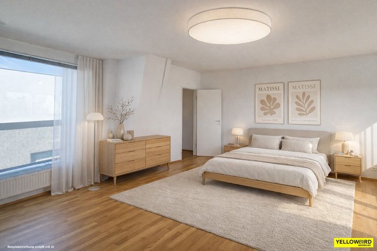 Masterbedroom - Beispielmöblierung