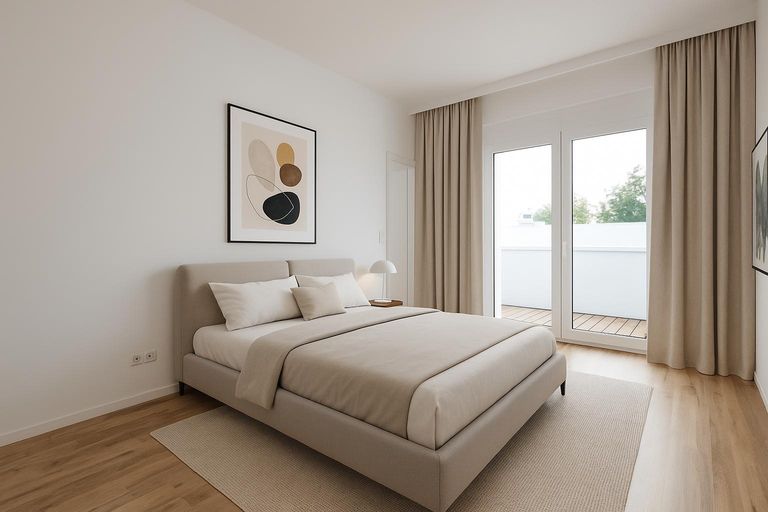 Schlafzimmer Einrichtungsbeispiel